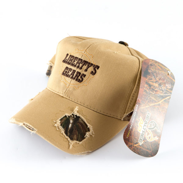 Liberty's Gears Tan Camo Realtree Hat