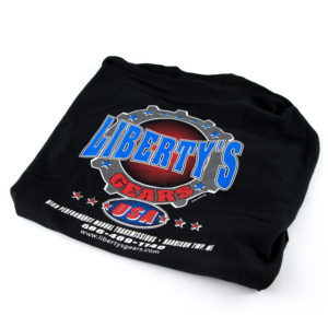 Liberty's Gears Logo T Shirt Back